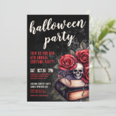 年間の衣装ゴシックハローウィンパーティ 招待状 (スタンド正面)