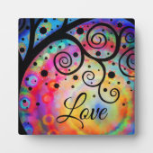 年間の言葉のカスタマイズ可能なプラーク フォトプラーク (正面)