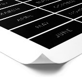 年間の黒人教育ポスター ポスター (角)