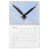 年間を通してハゲワシ カレンダー (2月 2027)