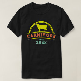 年間を通じてカスタマイズ可能な肉食動物 Tシャツ