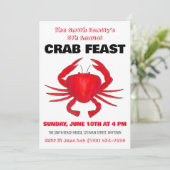 年間カニ饗宴レッドメリーランド懸命シェルシーフード 招待状 (スタンド正面)