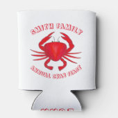 年間カニ饗宴レッドメリーランド懸命シェルシーフード 缶クーラー (裏面)