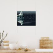 年間カレンダーポスター 白いオオカミ, 価値のあるポスター ポスター (キッチン)