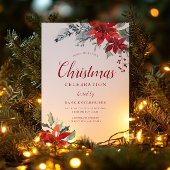 年間クリスマスパーティー企業のガライベント 招待状