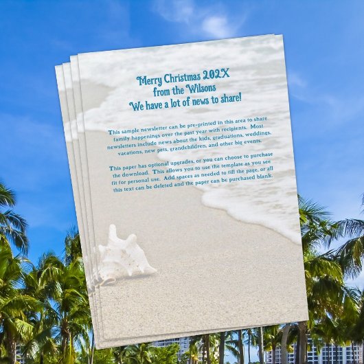 年間クリスマスレターコーストをテーマにしたカード 招待状