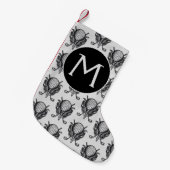 年間ゴルフトーナメントボールティークラブペンとインク スモールクリスマスストッキング (正面 (吊り時))