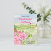 年間ゴルフ外出パーティー牡丹オンゴルフコース ポストカード (スタンド正面)