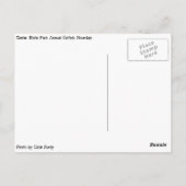 年間バッファローラウンドアップアットカスター州パーク ポストカード (裏面)