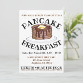 年間パンケークブレックファーストチャリティーイベントフラップジャック 招待状 (スタンド正面)