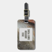 年間ピクニック自然フェザーファミリー懇親会 ラゲッジタグ (正面縦)