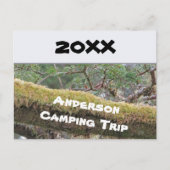 年間ファミリーキャンピングトリップバケーションアナウンス ポストカード (正面)