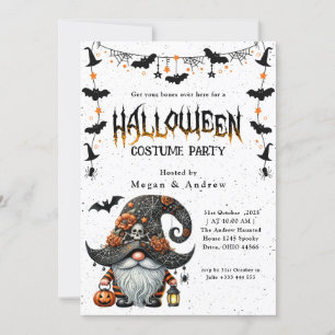 年間ファミリーパーティーハロウィーン 招待状