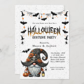 年間ファミリーパーティーハロウィーン 招待状 (正面/裏面)