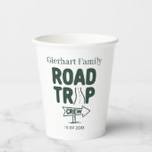 年間ファミリーロードトリップカスタムモダンカスタム 紙コップ (正面)