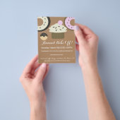 年間ベイクオフカップケーキベーキングチャリティーイベント チラシ (手)