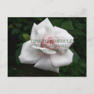 年間マンモグラム ポストカード