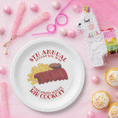 年間リブクックオフBBQスペアリブバーベキューグルメ ペーパープレート (パーティー)