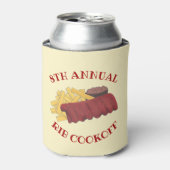 年間リブクックオフBBQスペアリブバーベキューグルメ 缶クーラー (缶正面)