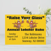 年間ロブスターベイクトーストロブスター 招待状 (スタンド正面)