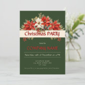 年間企業のパーティー 招待状 (スタンド正面)