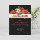 年間企業のパーティー 招待状 (スタンド正面)