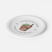 年間家族懇親会ロブスター沸騰サマーパーティー ペーパープレート (アングル)