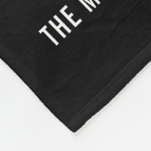 年間従業員の赤線の消防士 フリースブランケット (角)