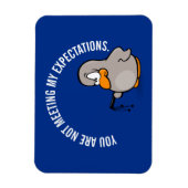 年間従業員パフォーマンスのレビュー時間 マグネット (縦)