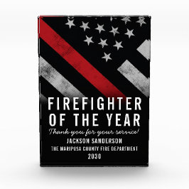 年間従業員表彰の消防士 フォトブロック