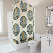 年間性心膜炎 – 全貌 シャワーカーテン (インサイチュ)