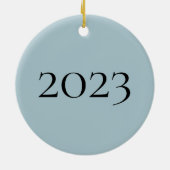 年間性心膜炎 – 全貌 セラミックオーナメント (裏面)