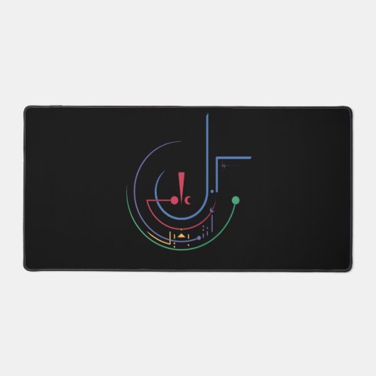 年間恵み（真夜中） デスクマット (正面)