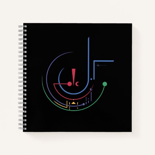 年間恵み（真夜中） ノートブック (正面)