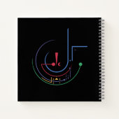 年間恵み（真夜中） ノートブック (裏面)