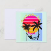 年間最優秀教師: 確かに 招待状 (正面/裏面)