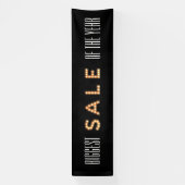 年間最大の売り上げ 横断幕 (縦)