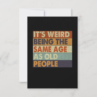 年風変わり齢と同じおもしろい サンキューカード