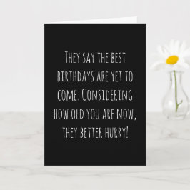 年齢おもしろい誕生日 カード