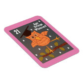 年齢が知恵のカードをもたらす マグネット (右側)