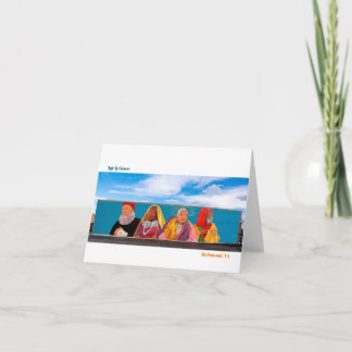 年齢とグレースノテカード ノートカード