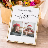 年齢と写真。白黒結婚のテーブル番号 サンキューカード