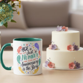 年齢なんて関係ない マグカップ