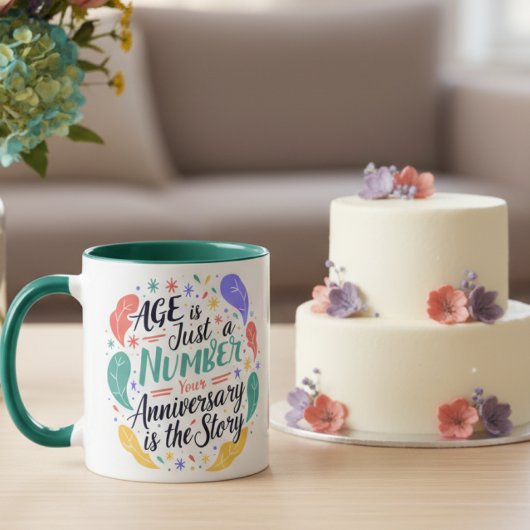 年齢なんて関係ない マグカップ