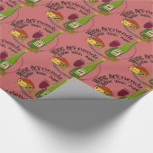 年齢に合わせてワインと友人が増える ラッピングペーパー (角)