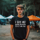年齢に合わせる Tシャツ