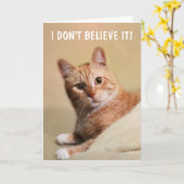 年齢に関するジョーク誕生日 カード (黄色い花)