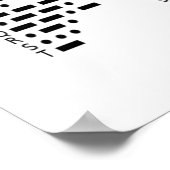 年齢のモダン問題 ポスター (角)