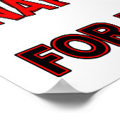 年齢の不適切な行動のポおもしろいスター ポスター (角)