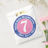 年齢の付いた子供誕生日パーティーお祝い フェイバーバッグ (封をした状態)